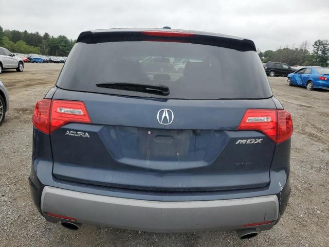 2HNYD28609H528085 - 2009 ACURA MDX TECHNOLOGY Bleu photo 6
