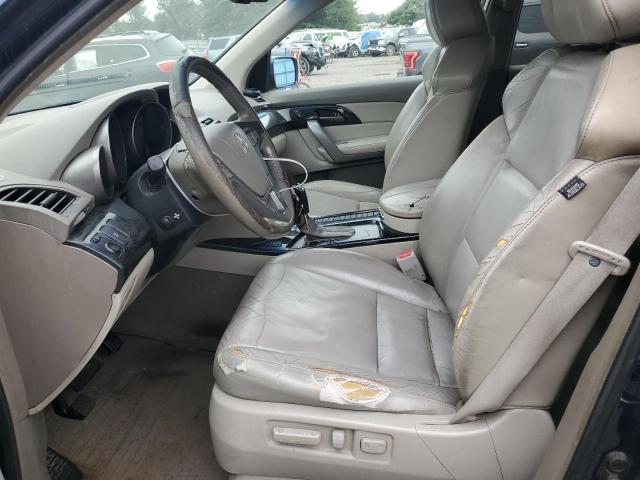 2HNYD28609H528085 - 2009 ACURA MDX TECHNOLOGY Bleu photo 7