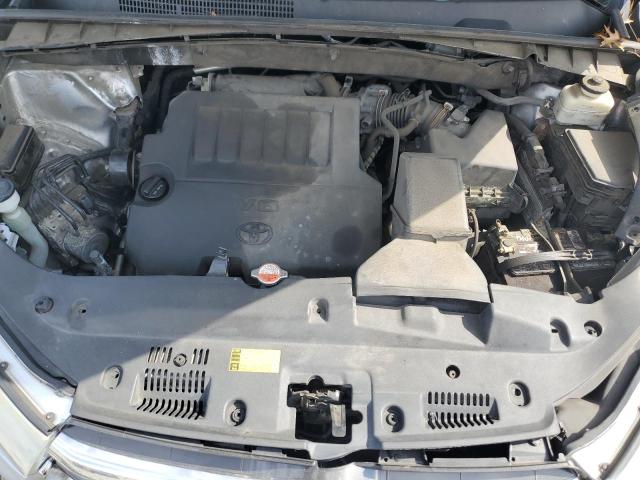5TDJKRFHXGS247808 - 2016 TOYOTA HIGHLANDER XLE SILVER photo 12
