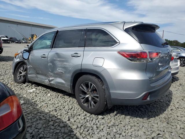 5TDJKRFHXGS247808 - 2016 TOYOTA HIGHLANDER XLE SILVER photo 2