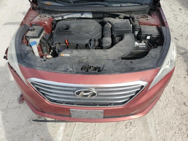 5NPE24AF1FH067308 - 2015 HYUNDAI SONATA SE RED photo 11