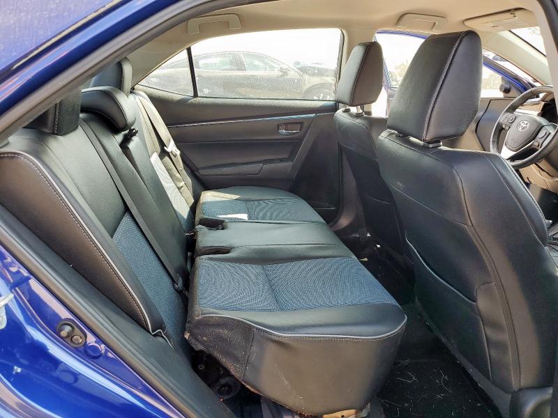 5YFBURHE3GP568275 - 2016 TOYOTA COROLLA L ლურჯი ფოტო 10