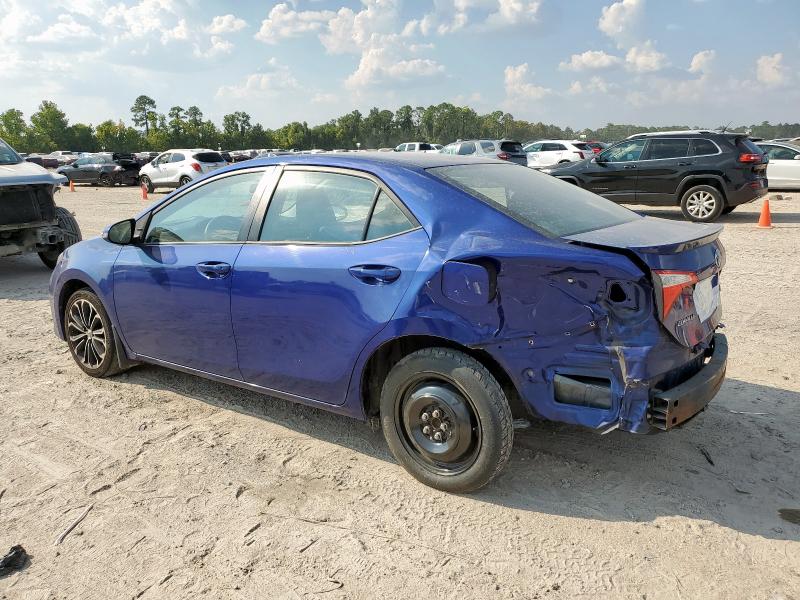 5YFBURHE3GP568275 - 2016 TOYOTA COROLLA L ლურჯი ფოტო 2