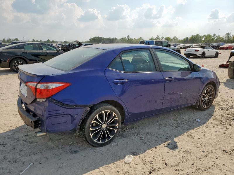 5YFBURHE3GP568275 - 2016 TOYOTA COROLLA L ლურჯი ფოტო 3