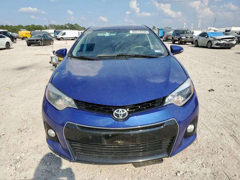 5YFBURHE3GP568275 - 2016 TOYOTA COROLLA L ლურჯი ფოტო 5