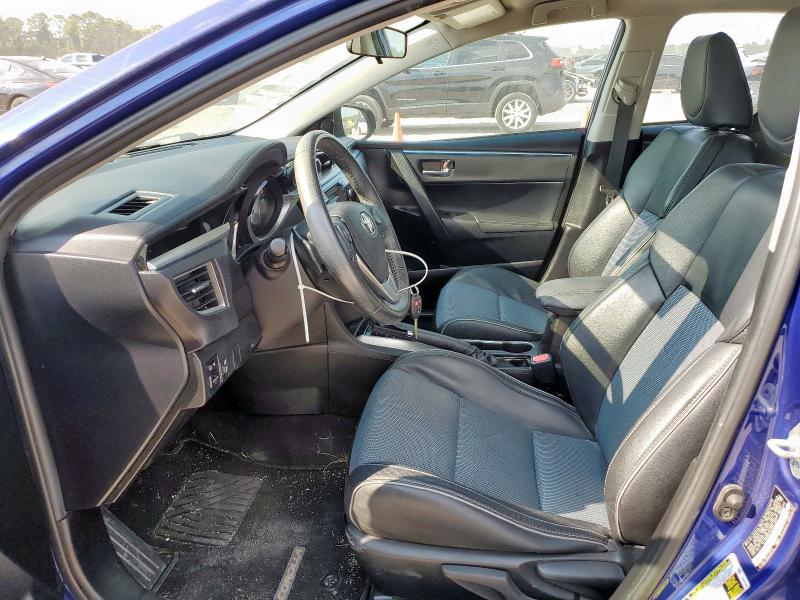 5YFBURHE3GP568275 - 2016 TOYOTA COROLLA L ლურჯი ფოტო 7