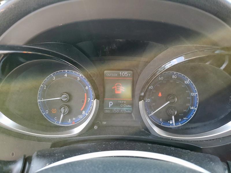 5YFBURHE3GP568275 - 2016 TOYOTA COROLLA L ლურჯი ფოტო 9