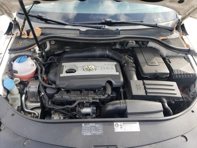 WVWMP7AN3AE536199 - 2010 VOLKSWAGEN CC SPORT WHITE photo 11