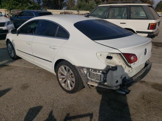 WVWMP7AN3AE536199 - 2010 VOLKSWAGEN CC SPORT WHITE photo 2