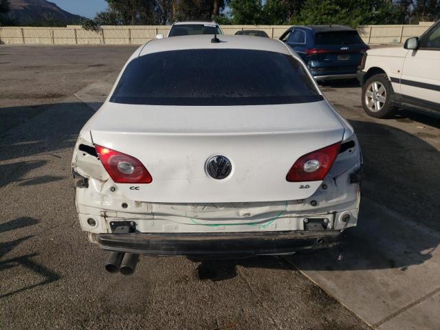 WVWMP7AN3AE536199 - 2010 VOLKSWAGEN CC SPORT WHITE photo 6