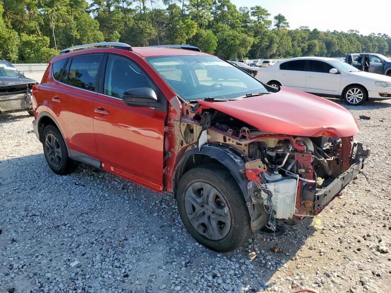 2T3ZFREV7FW153526 - 2015 TOYOTA RAV4 LE RED photo 4