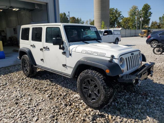 1C4BJWEG6DL602341 - 2013 JEEP WRANGLER U SAHARA WHITE photo 4
