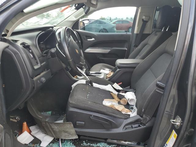 1GCGSCE36G1158070 - 2016 CHEVROLET COLORADO LT GRAY photo 7