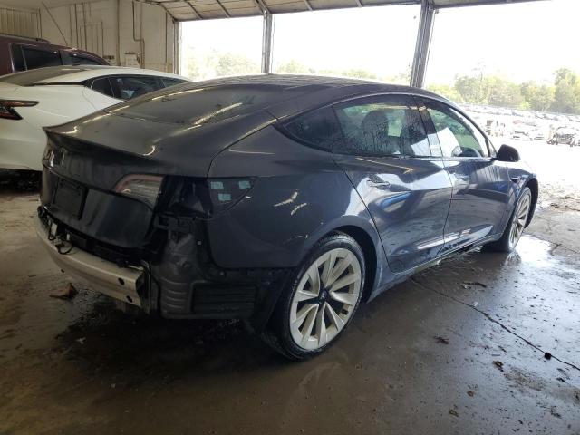 5YJ3E1EA5MF060708 - 2021 TESLA MODEL 3 ნაცრისფერი ფოტო 3