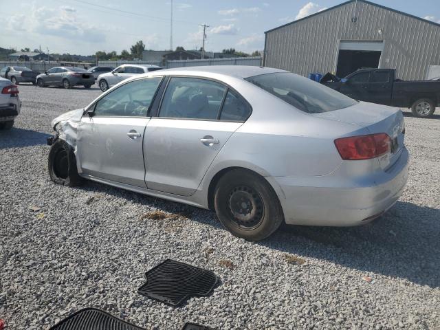 3VW2K7AJXEM331110 - 2014 VOLKSWAGEN JETTA BASE SILVER photo 2