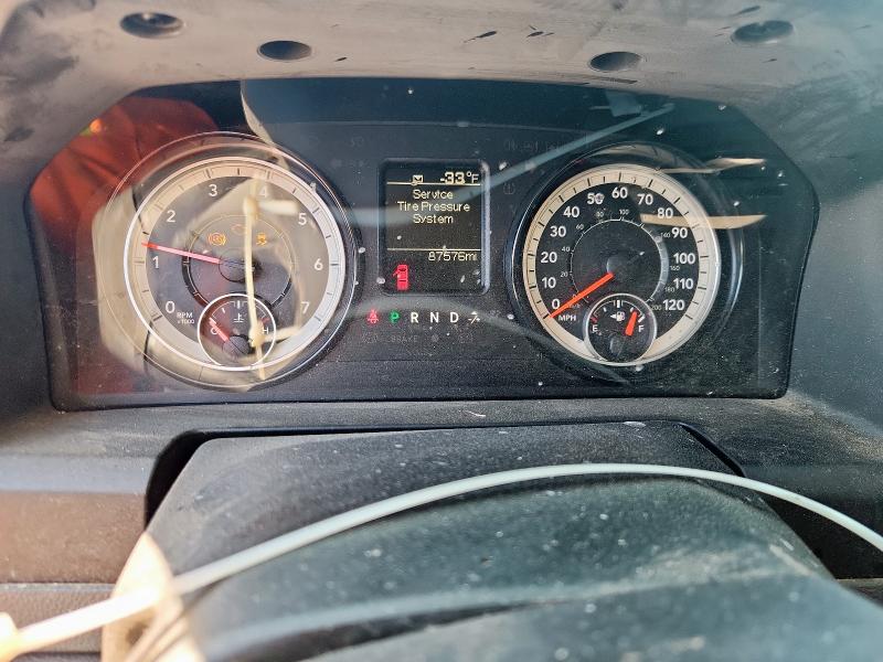 1C6RR6FT4KS723723 - 2019 RAM 1500 CLASS TRADESMAN Մոխրագույն լուսանկար 9