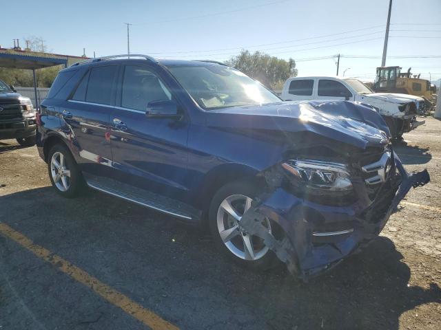 4JGDA5HB7HA833944 - 2017 MERCEDES-BENZ GLE 350 4MATIC BLUE photo 4