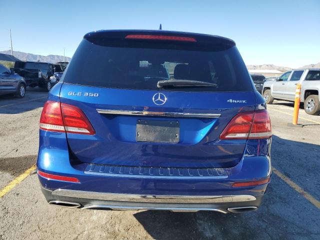 4JGDA5HB7HA833944 - 2017 MERCEDES-BENZ GLE 350 4MATIC BLUE photo 6