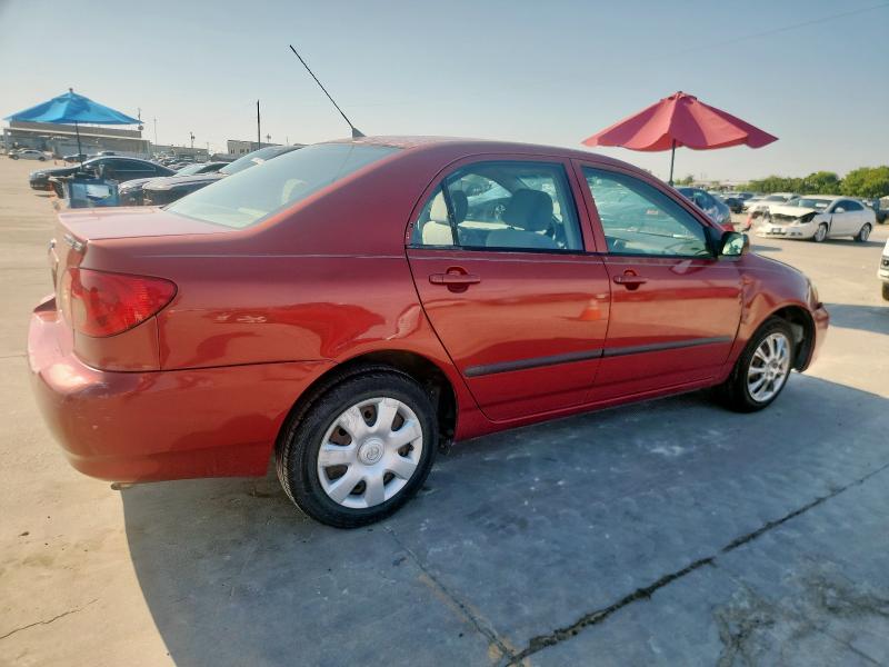 1NXBR32E87Z837098 - 2007 TOYOTA COROLLA CE მუქწითელი ფოტო 3