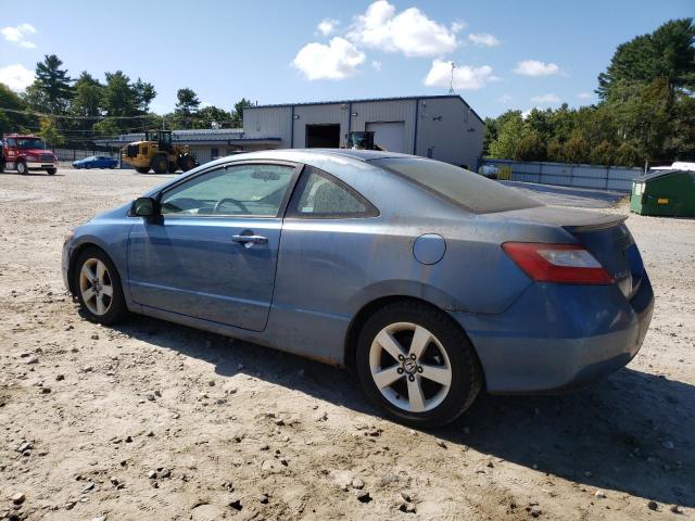 2HGFG128X8H504188 - 2008 HONDA CIVIC EX BLUE photo 2