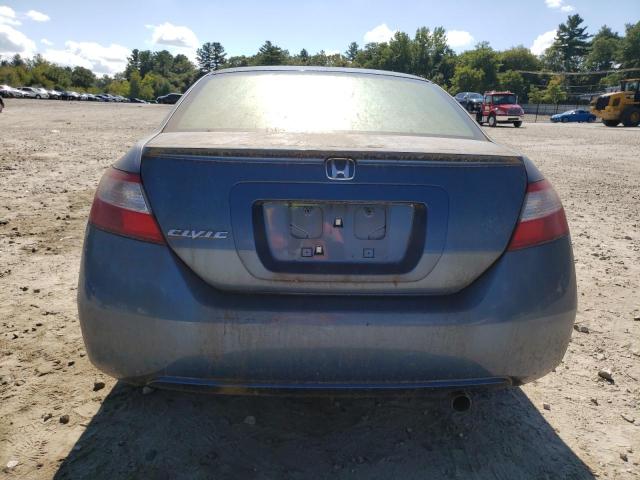 2HGFG128X8H504188 - 2008 HONDA CIVIC EX BLUE photo 6