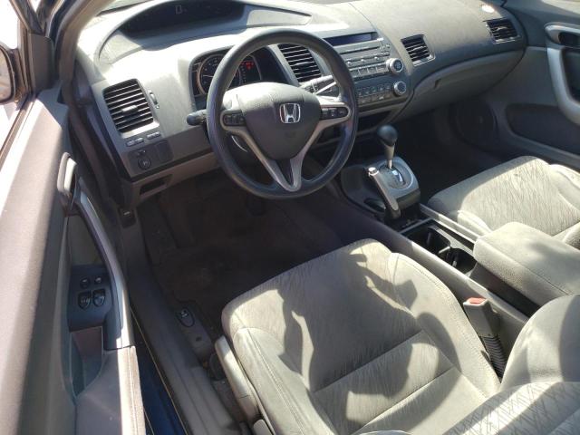 2HGFG128X8H504188 - 2008 HONDA CIVIC EX BLUE photo 8