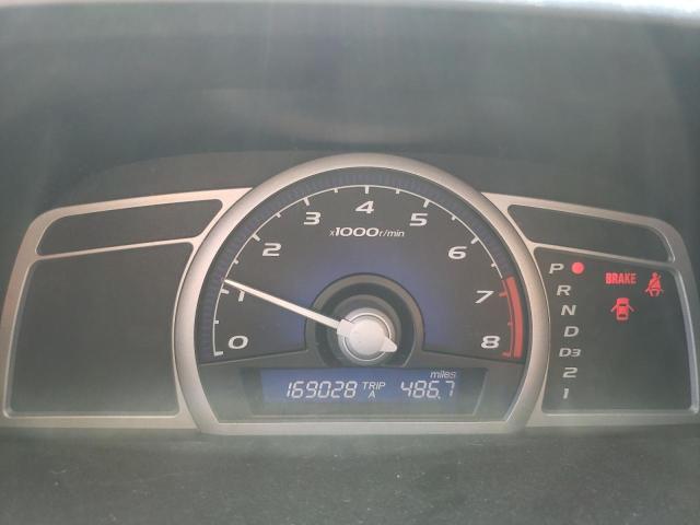 2HGFG128X8H504188 - 2008 HONDA CIVIC EX BLUE photo 9