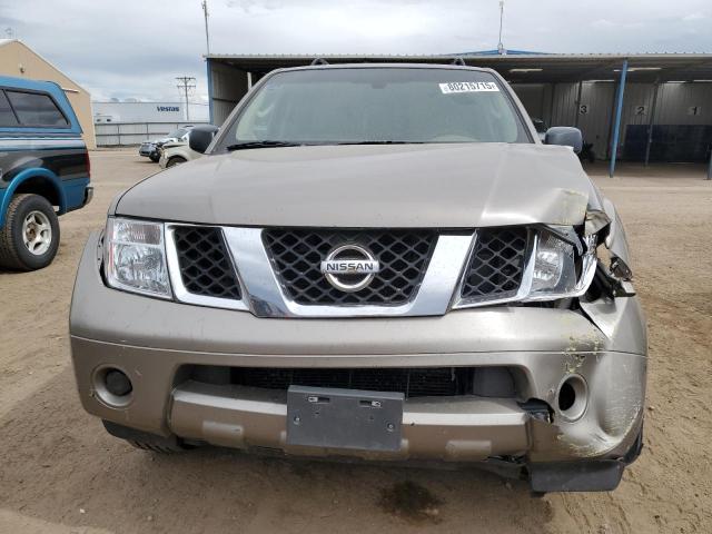 5N1AR18W17C647973 - 2007 NISSAN PATHFINDER LE TAN photo 5