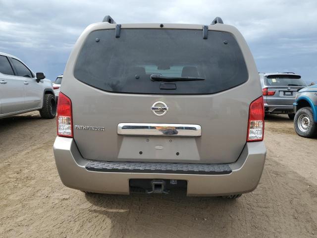 5N1AR18W17C647973 - 2007 NISSAN PATHFINDER LE TAN photo 6