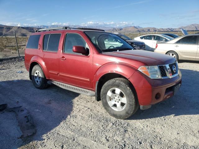 5N1AR18U36C661029 - 2006 NISSAN PATHFINDER LE 勃艮第红 照片 4
