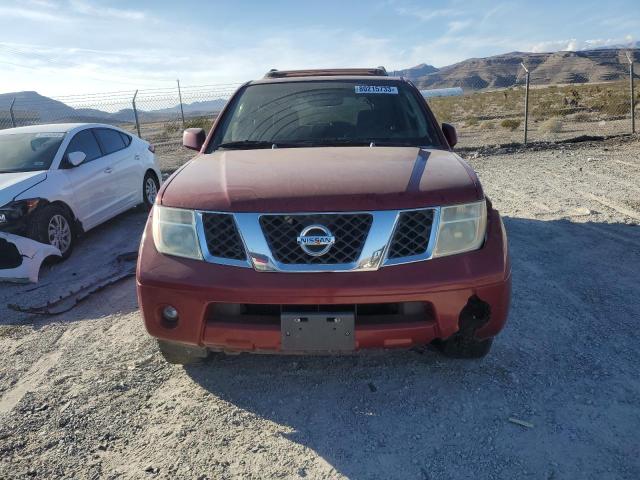5N1AR18U36C661029 - 2006 NISSAN PATHFINDER LE 勃艮第红 照片 5