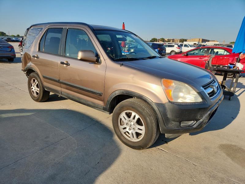 JHLRD78813C005499 - 2003 HONDA CR-V EX BEIGE photo 4