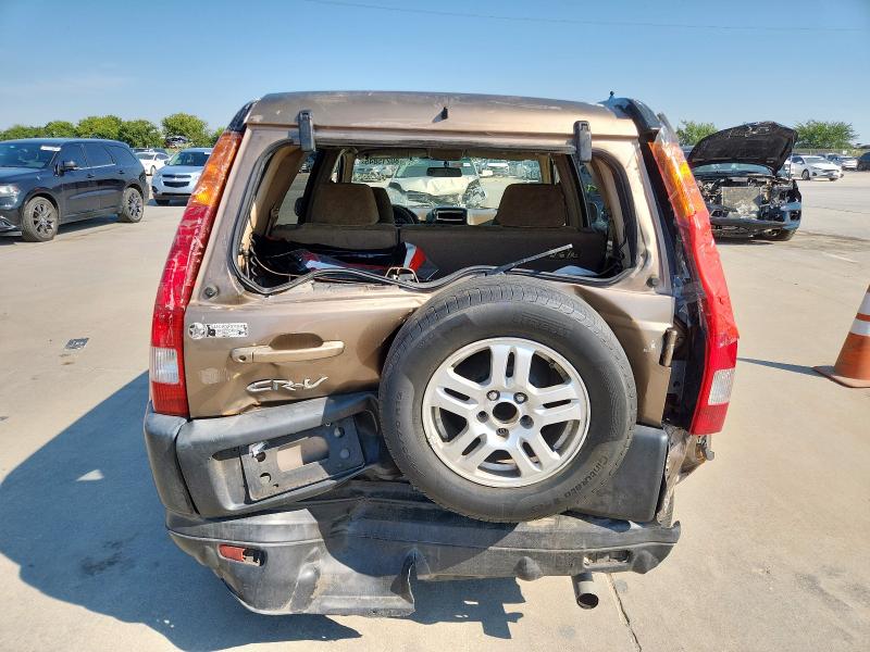 JHLRD78813C005499 - 2003 HONDA CR-V EX BEIGE photo 6