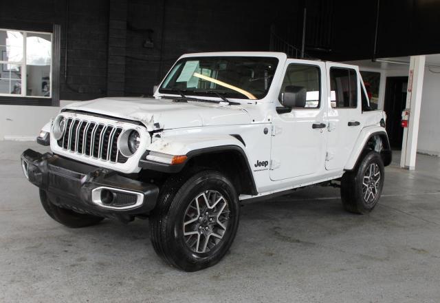 1C4PJXEN1SW606478 - 2025 JEEP WRANGLER SAHARA თეთრი ფოტო 2