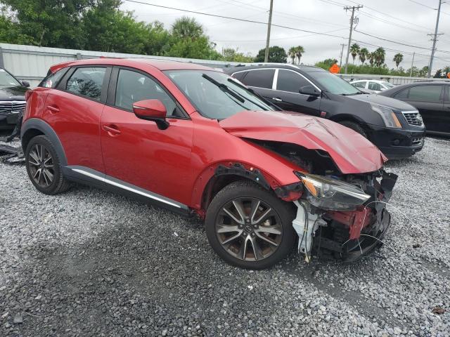 JM1DKDD70H0158215 - 2017 MAZDA CX-3 GRAND TOURING RED photo 4
