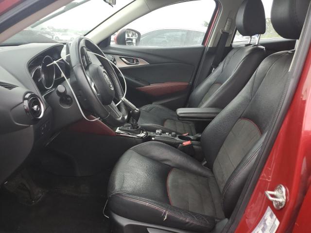 JM1DKDD70H0158215 - 2017 MAZDA CX-3 GRAND TOURING RED photo 7
