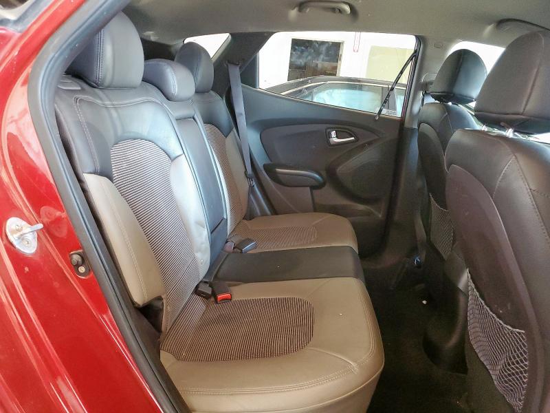 KM8JU3AC6DU769504 - 2013 HYUNDAI TUCSON GLS 勃艮第红 照片 11