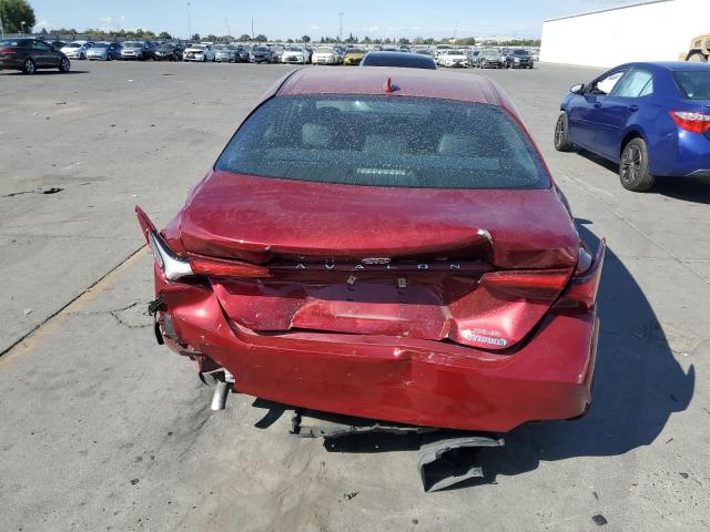 4T1AA1AB3MU010331 - 2021 TOYOTA AVALON XLE 红色 照片 6