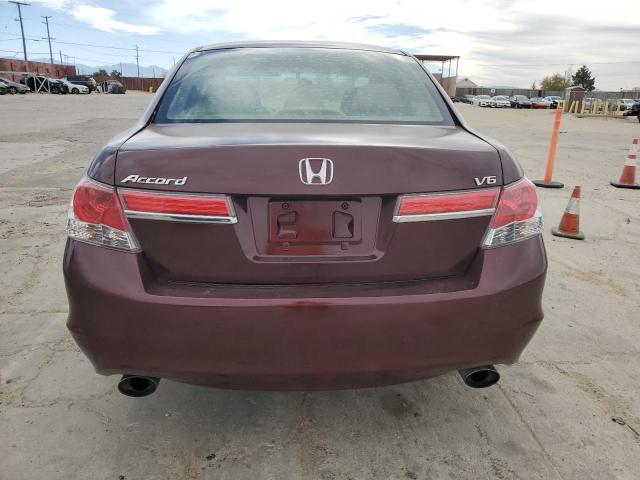 1HGCP3F79BA024455 - 2011 HONDA ACCORD EX BURGUNDY photo 6