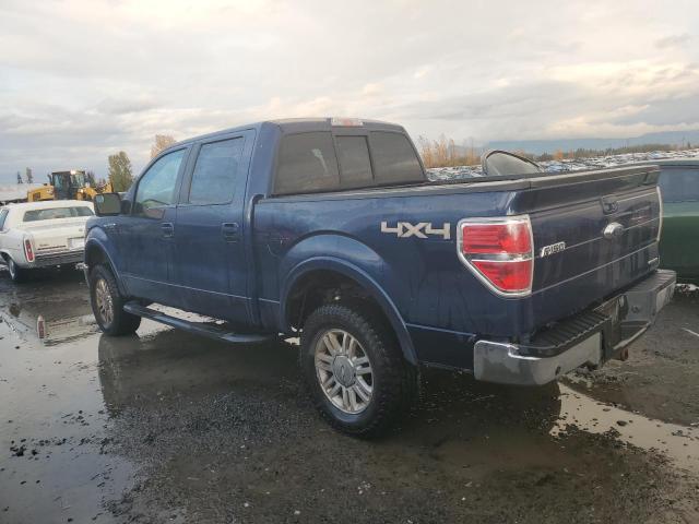 1FTFW1EF9CFC59843 - 2012 FORD F150 SUPERCREW BLUE photo 2