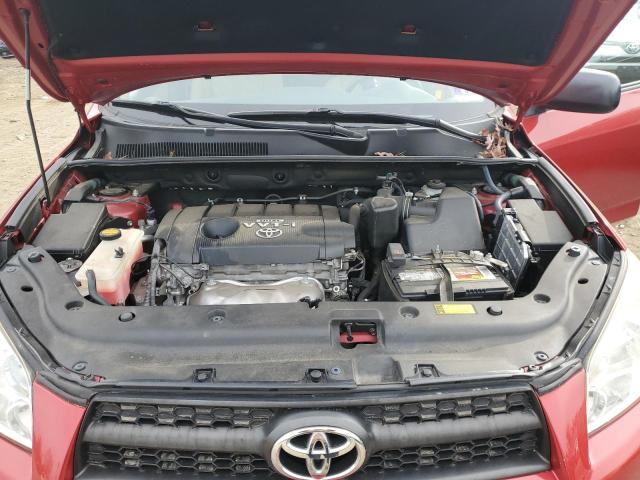 JTMZF33V295009698 - 2009 TOYOTA RAV4 RED photo 12