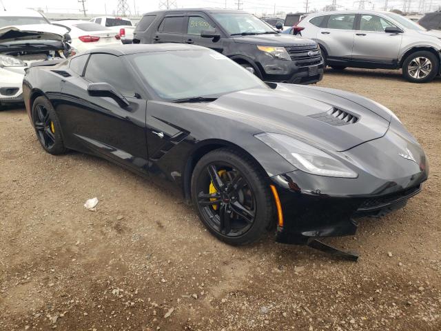 1G1YB2D76G5107768 - 2016 CHEVROLET CORVETTE STINGRAY 1LT BLACK photo 4
