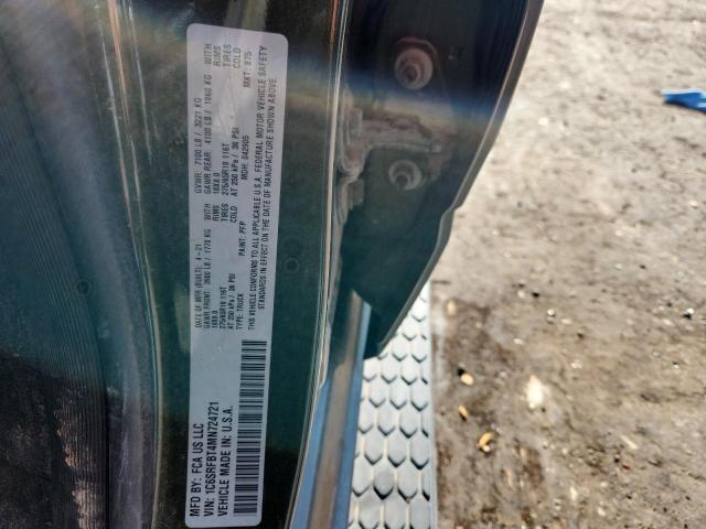 1C6SRFBT4MN724721 - 2021 RAM 1500 BIG HORN/LONE STAR GREEN photo 13