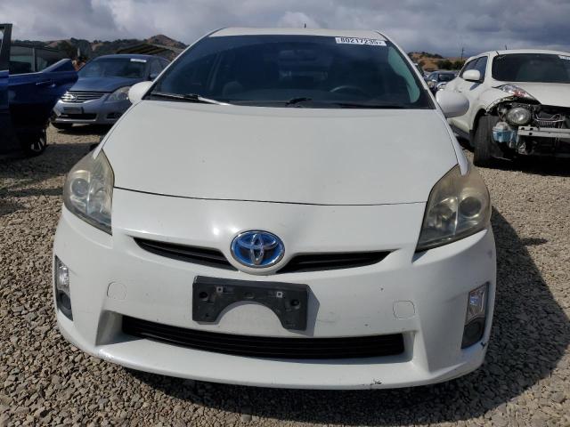JTDKN3DU7B1390679 - 2011 TOYOTA PRIUS WHITE photo 5