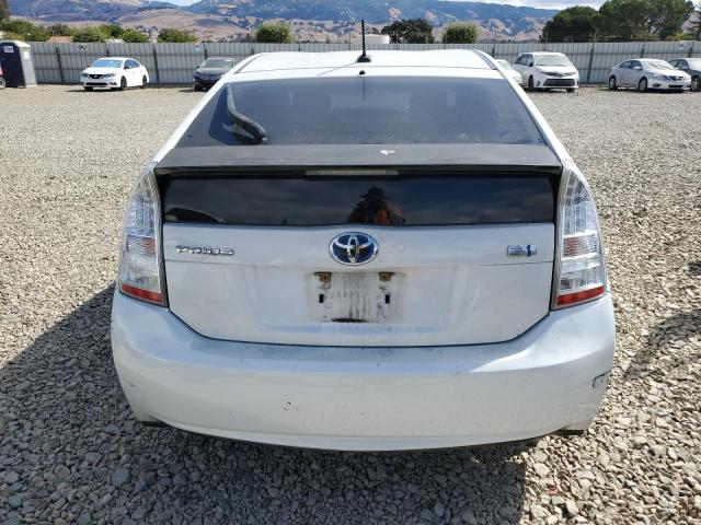 JTDKN3DU7B1390679 - 2011 TOYOTA PRIUS WHITE photo 6