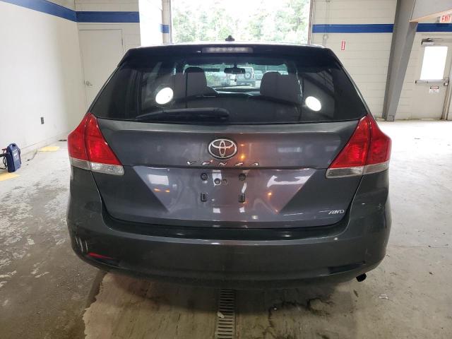 4T3BA3BB3AU011285 - 2010 TOYOTA VENZA GRAY photo 6