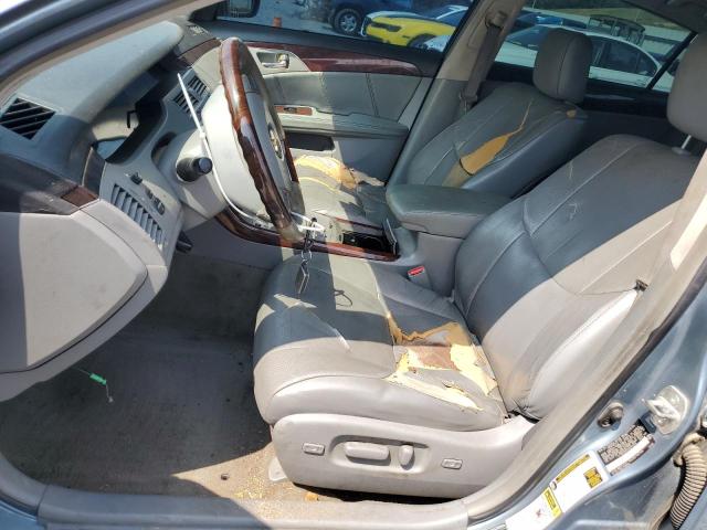 4T1BK36B59U345359 - 2009 TOYOTA AVALON XL BLUE photo 7