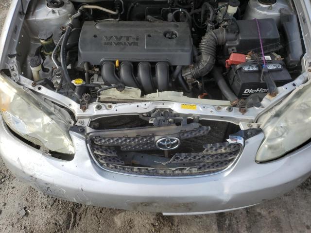 JTDBR32E670109730 - 2007 TOYOTA COROLLA CE ვერცხლისფერი ფოტო 11