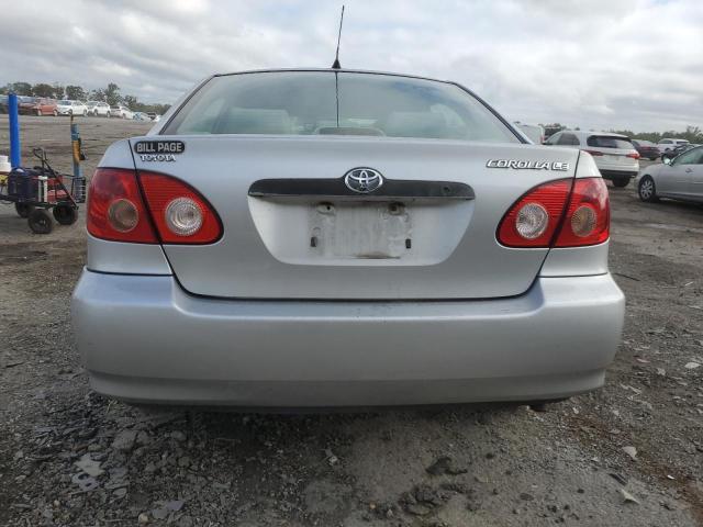 JTDBR32E670109730 - 2007 TOYOTA COROLLA CE ვერცხლისფერი ფოტო 6