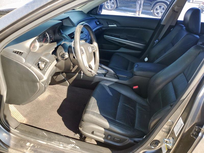 JHMCP26819C000178 - 2009 HONDA ACCORD EXL GRAY photo 7